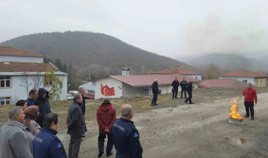 BOZÜYÜK BELEDİYESİ İTFAİYESİ’NDEN CEZAEVİ