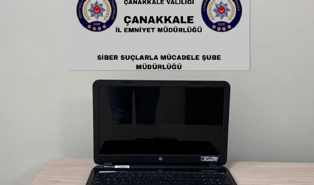 ÇANAKKALE'DE POLİS EKİPLERİ TARAFINDAN