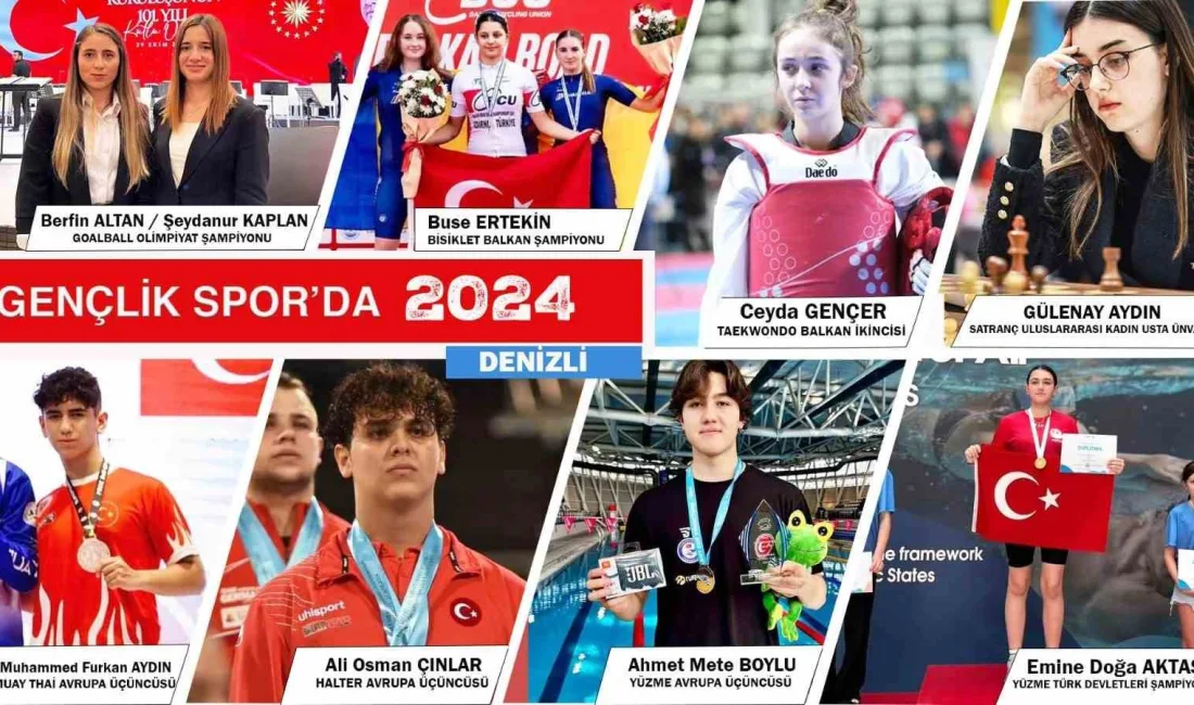 2024 YILINDA DENİZLİLİ SPORCULAR