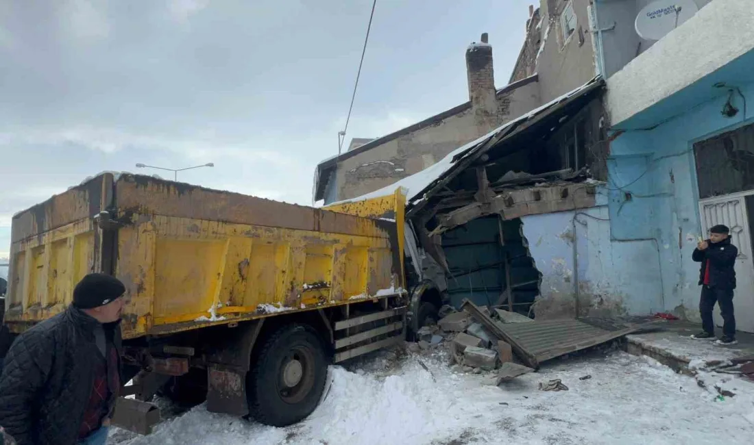 ERZURUM’DA MEYDANA GELEN KAZADA