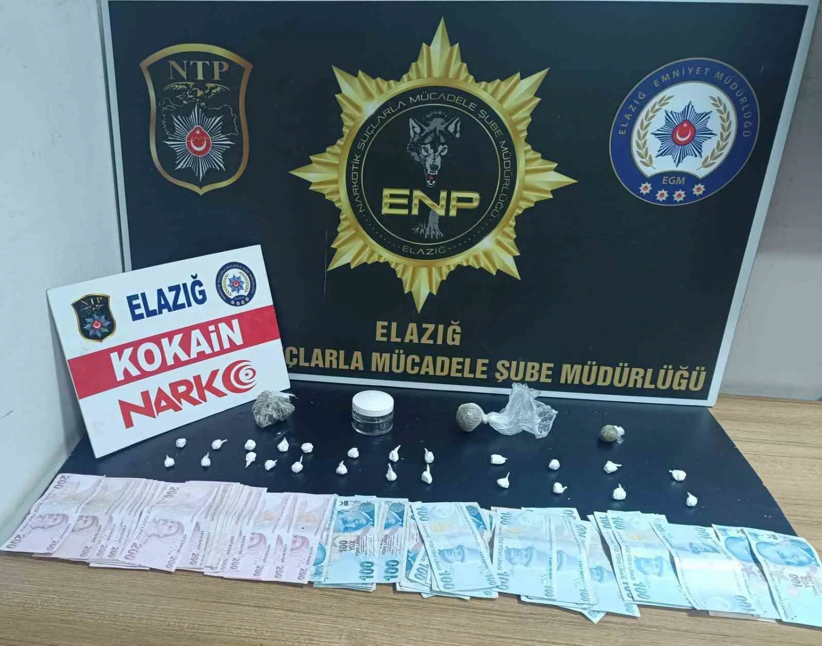 Elazığ’da uyuşturucu operasyonu: 2 şüpheli yakalandı