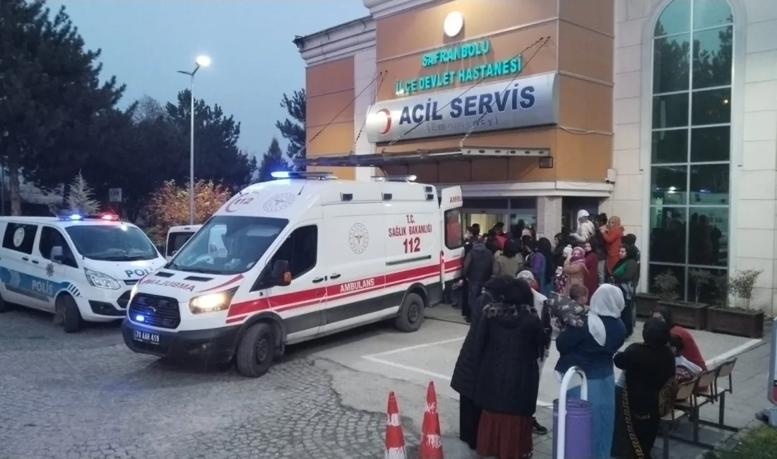 KARABÜK'ÜN SAFRANBOLU İLÇESİNDE ÇIKAN