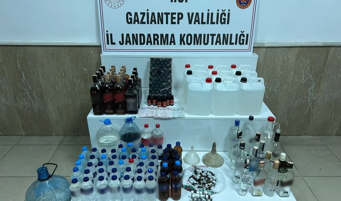 GAZİANTEP'TE JANDARMA EKİPLERİNCE YAPILAN