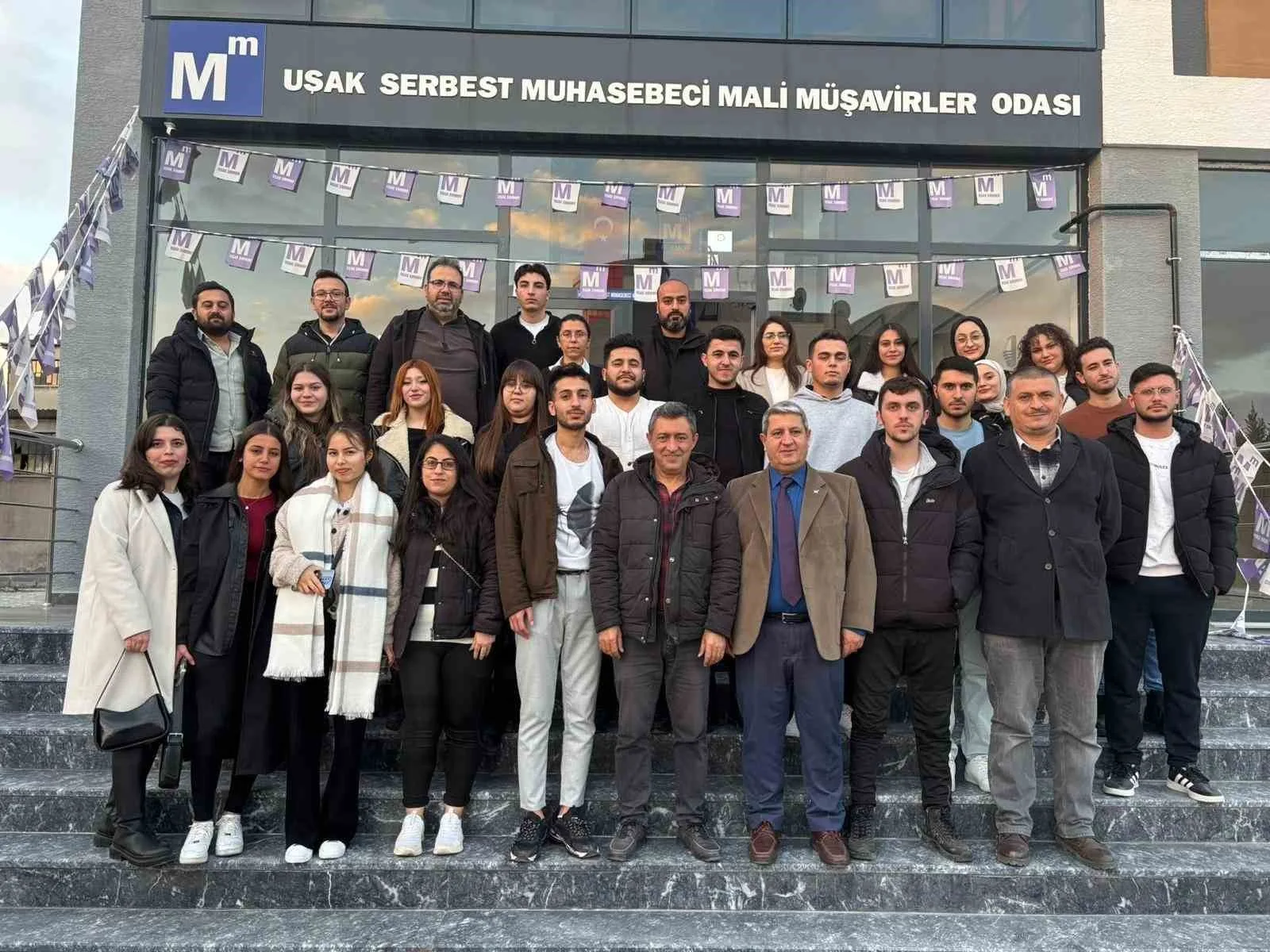 Hisarcık MYO’dan Uşak Serbest Muhasebeci Mali Müşavirler Odasına teknik gezi