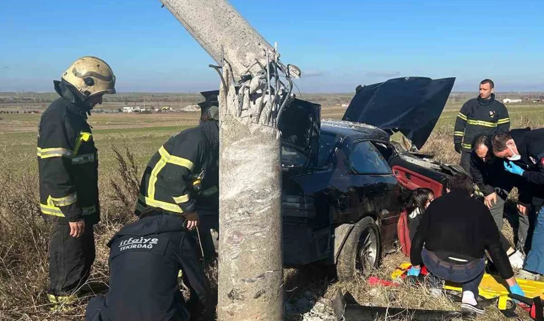 TEKİRDAĞ'IN ERGENE İLÇESİNDE KONTROLDEN