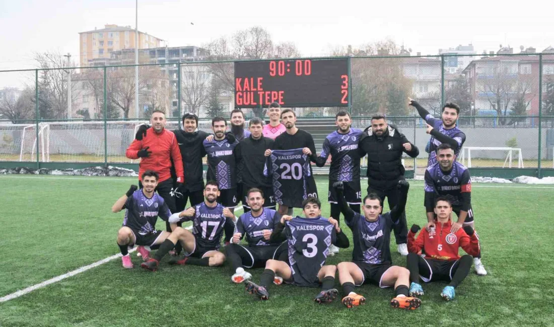 KAYSERİ 1. AMATÖR KÜME A GRUBU'NDA ALT SIRALARDAN KURTULMA MÜCADELESİ