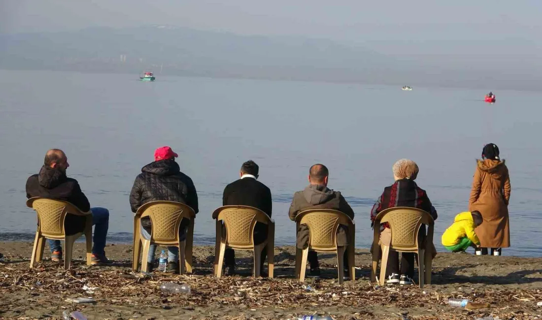 SAMSUN'DA TEKNEYLE AÇILDIKLARI DENİZDE