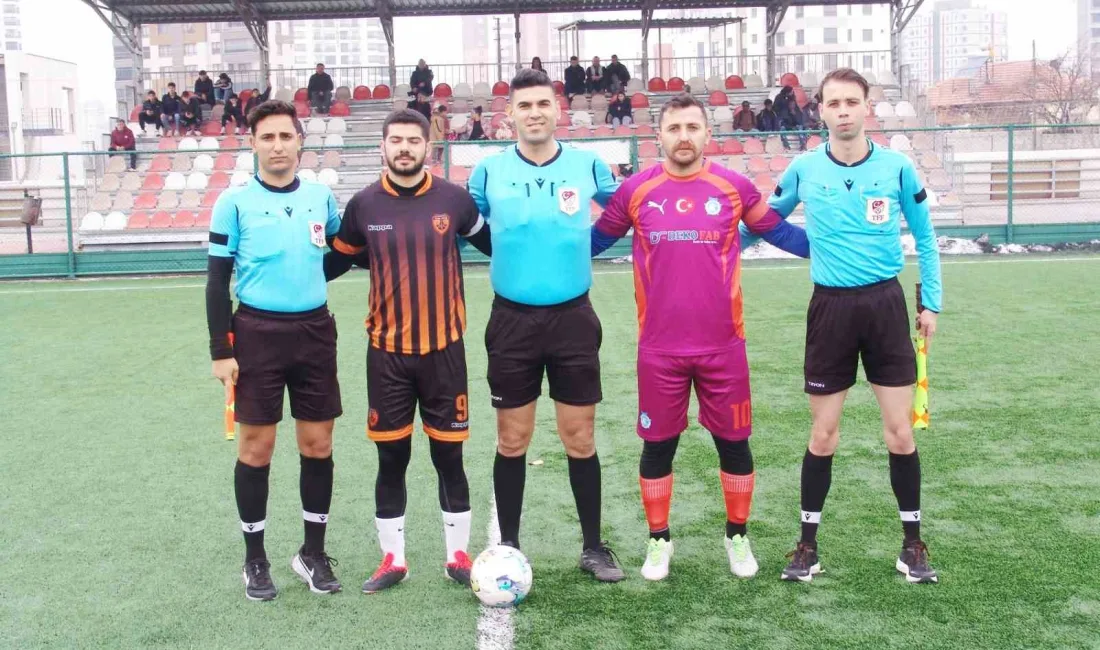 KAYSERİ 1. AMATÖR KÜME A GRUBU'NDA MÜCADELE EDEN KAYSERİ YOLSPOR,