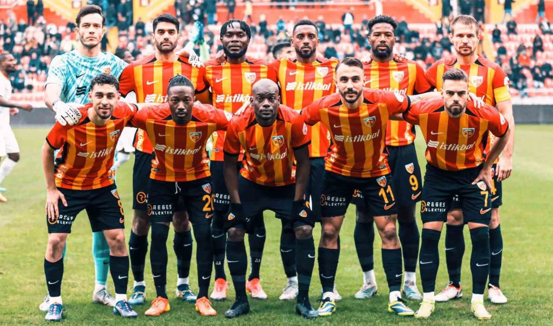 SÜPER LİG EKİPLERİNDEN KAYSERİSPOR, LİGİN İLK YARISINDA ATTIĞI GOLLERİN ÇOĞUNLUĞUNU