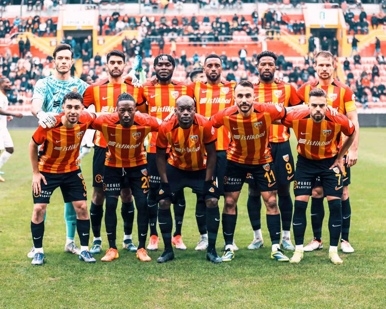 SÜPER LİG EKİPLERİNDEN KAYSERİSPOR, LİGİN İLK YARISINDA ATTIĞI GOLLERİN ÇOĞUNLUĞUNU