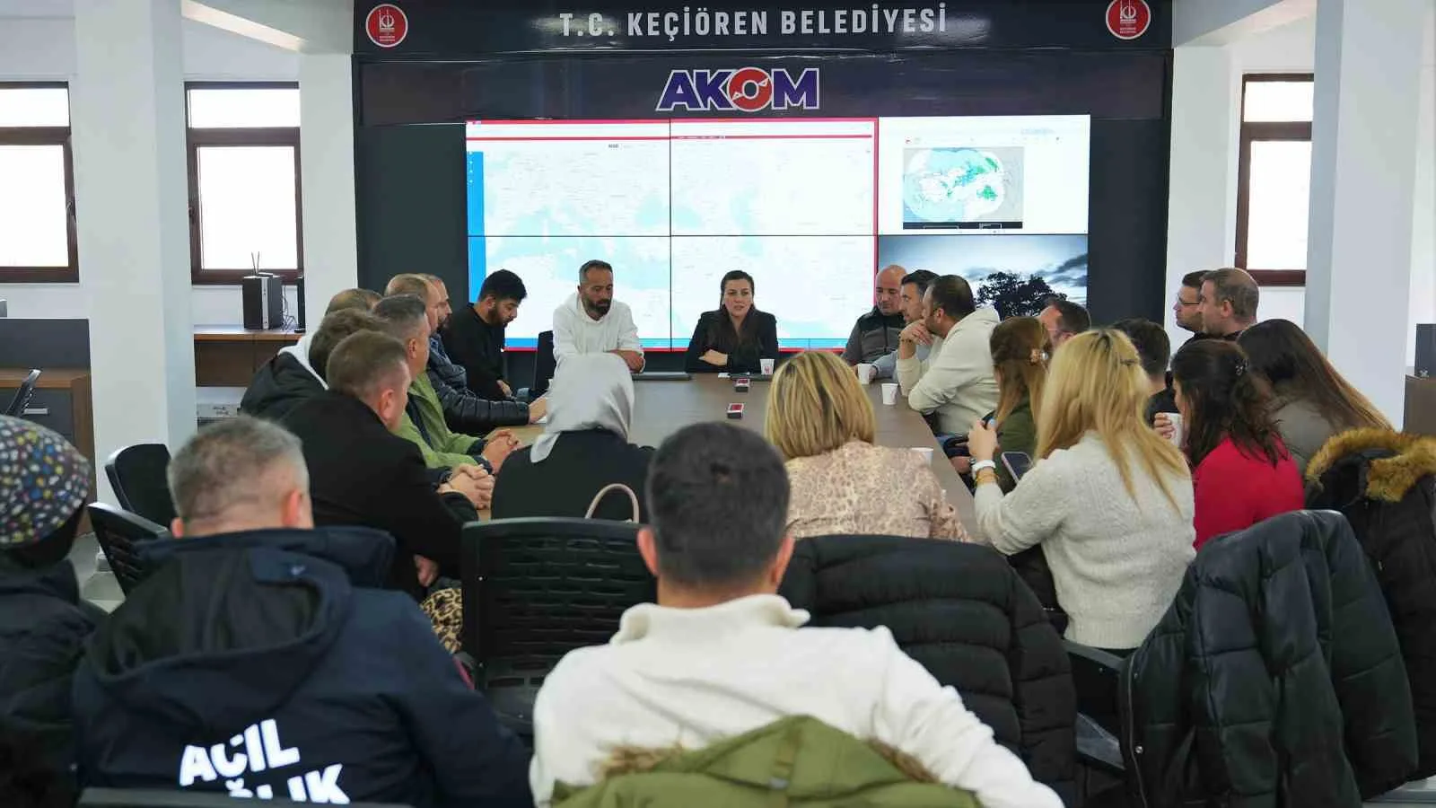 Keçiören’de muhtemel afetlere gönüllü hazırlık