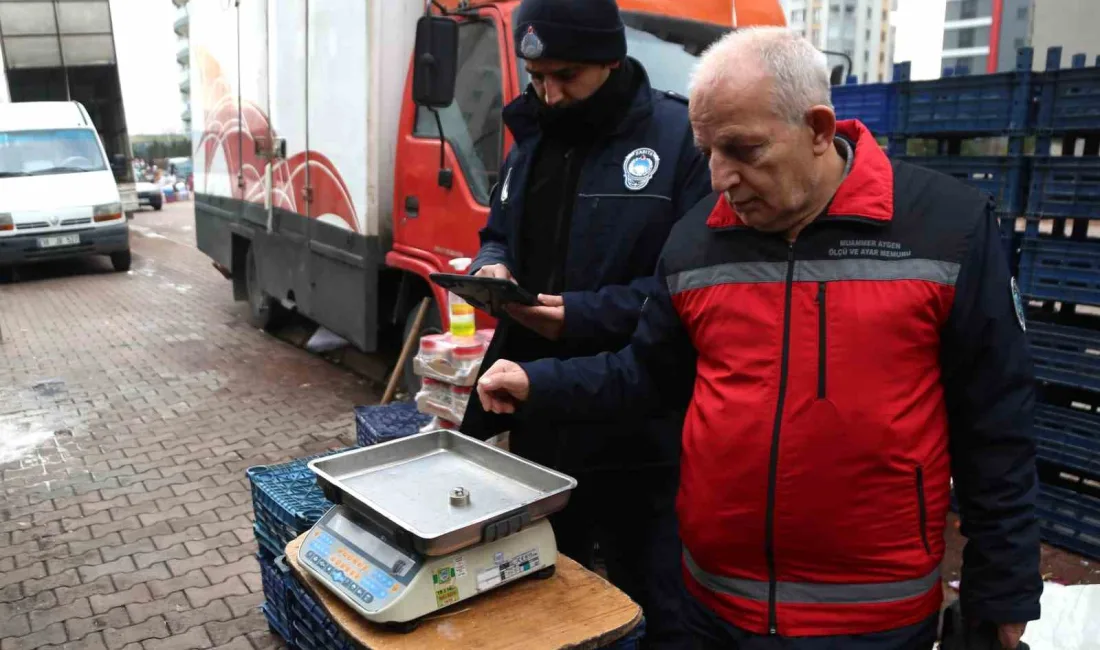 MELİKGAZİ BELEDİYESİ ZABITA MÜDÜRLÜĞÜ EKİPLERİ VE ÖLÇÜ AYAR MEMURU TARAFINDAN