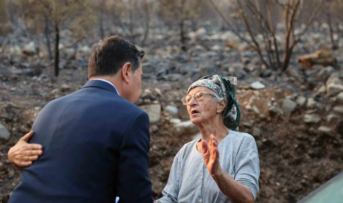 MUĞLA BÜYÜKŞEHİRDEN YANGINDAN ETKİLENEN