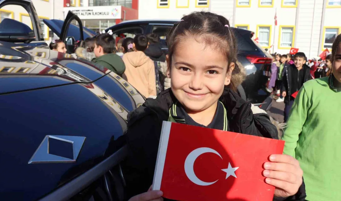 KAYSERİ'DE İLKOKUL ÖĞRENCİLERİ, 'YERLİ MALI' HAFTASI OLARAK BİLİNEN TUTUM, YATIRIM