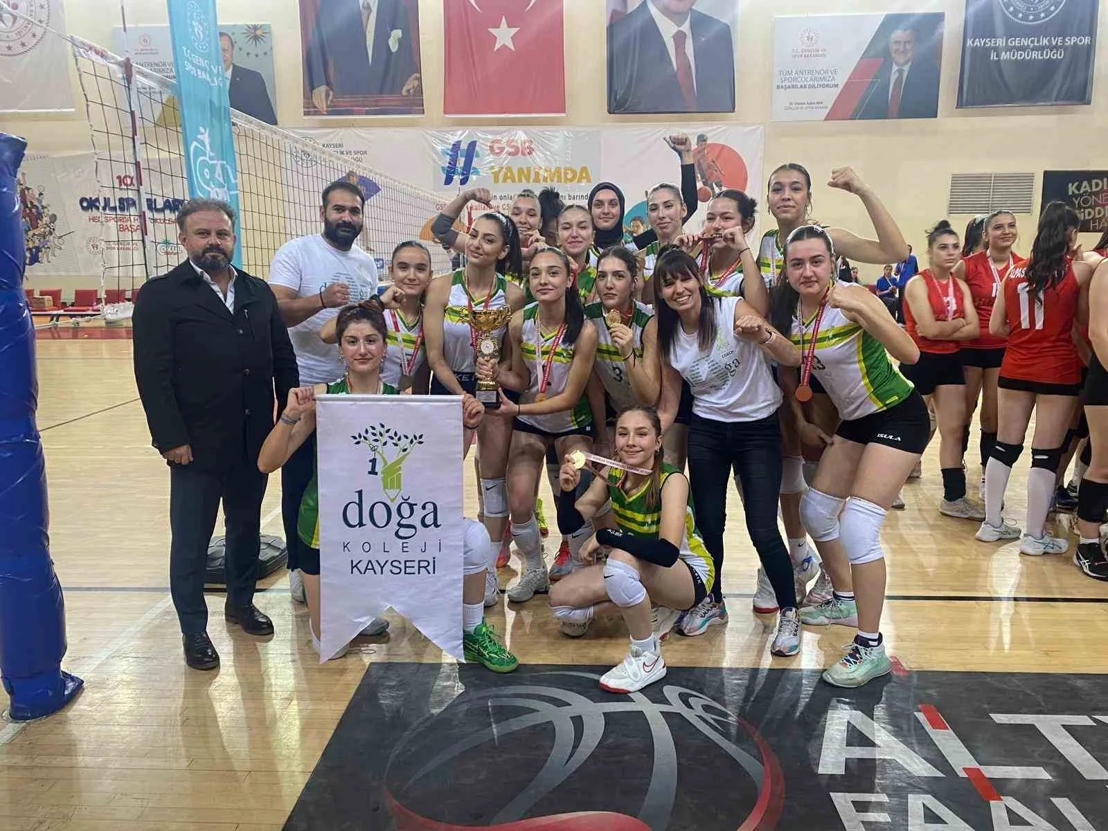 OKUL SPORLARI VOLEYBOL GENÇ A ERKEK VE KIZ İL BİRİNCİLİĞİ