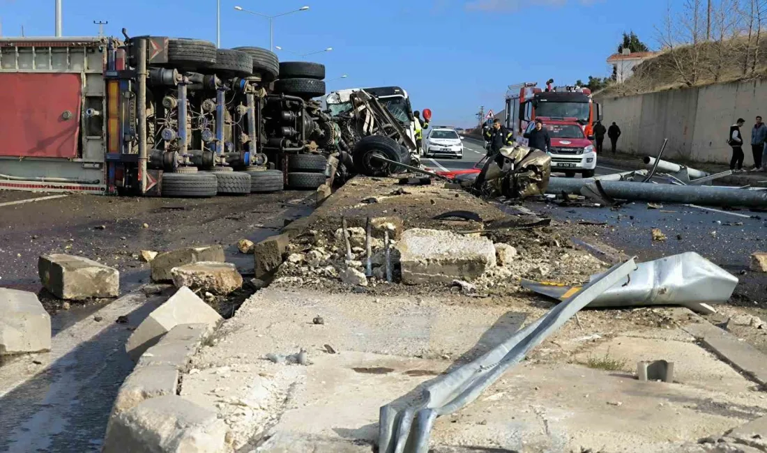 TEKİRDAĞ'IN MALKARA İLÇESİNDE MEYDANA