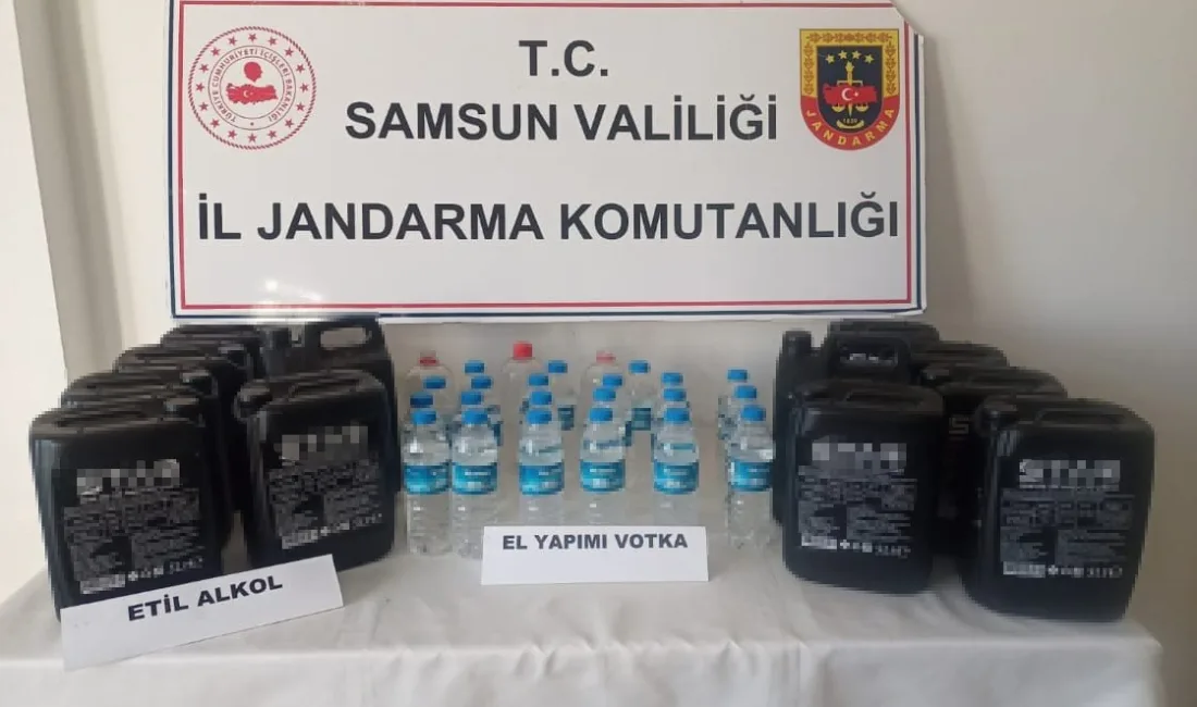 SAMSUN'DA JANDARMA EKİPLERİ TARAFINDAN