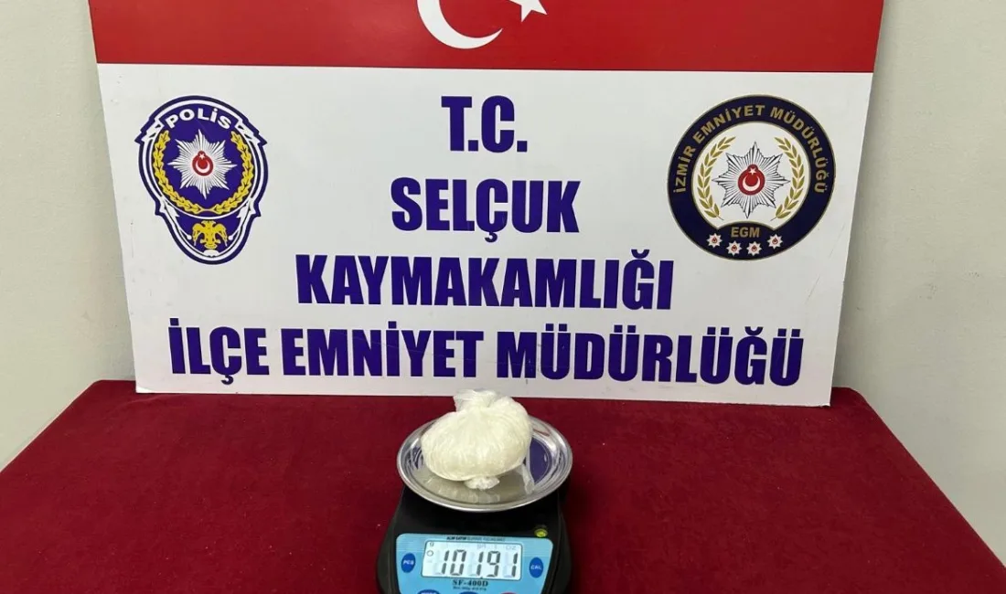 İZMİR'İN SELÇUK İLÇESİNDE POLİSİN