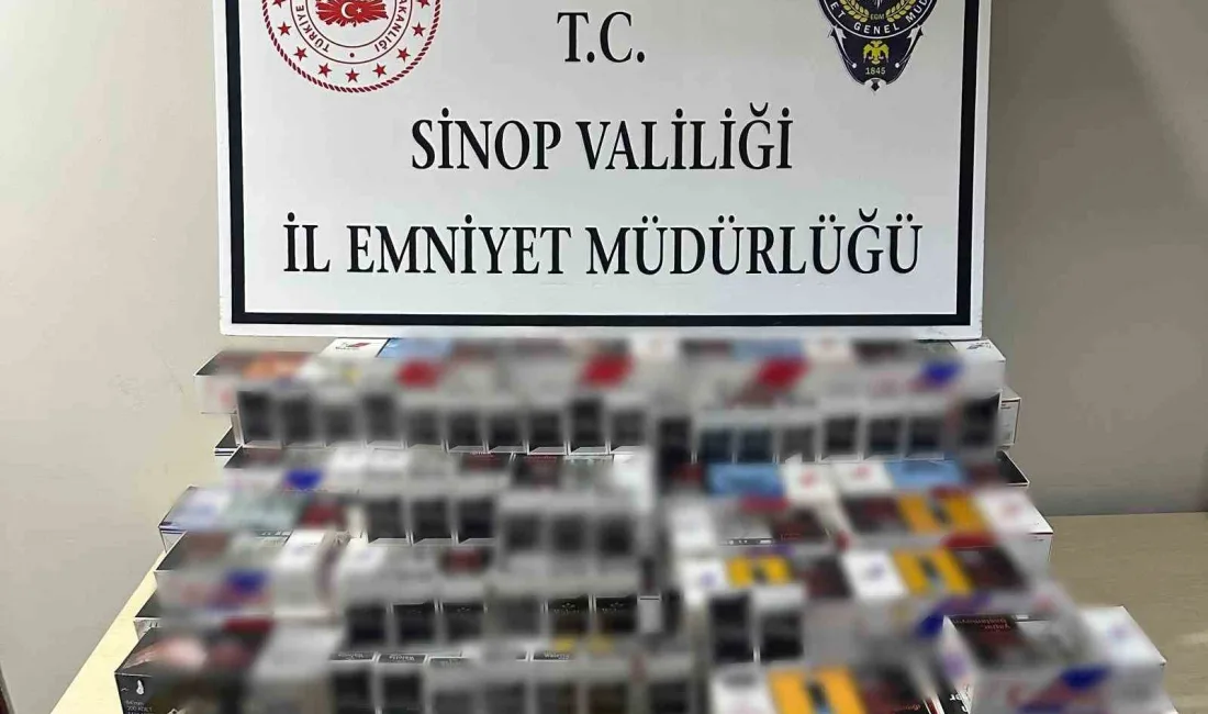 SİNOP’TA POLİS EKİPLERİ TARAFINDAN