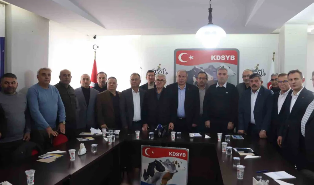 KAYSERİ'DE 16 BİRLİK BAŞKANININ KATILDIĞI İSTİŞARE TOPLANTISINDA KONUŞAN ADANA DAMIZLIK