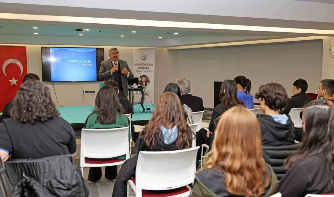 TALAS BELEDİYESİ’NİN KÜLTÜR, SANAT VE EDEBİYATA GÖNÜL VERENLERLE YAZARLARI BULUŞTURDUĞU