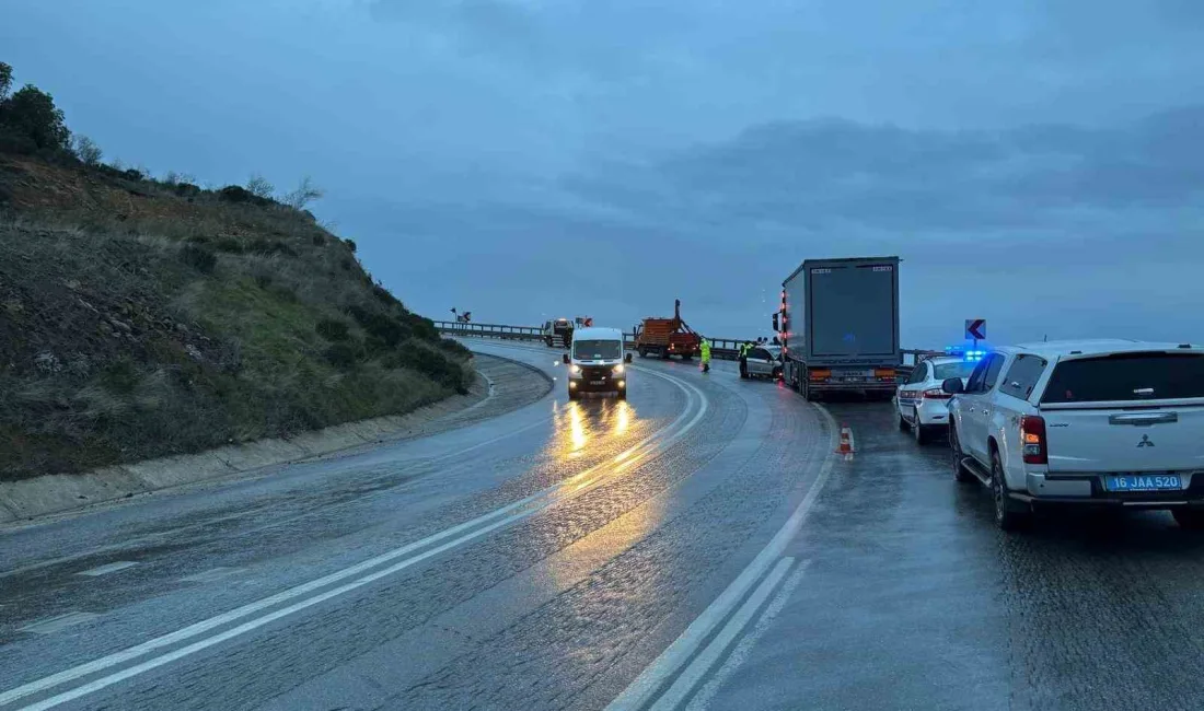 BURSA'NIN İZNİK İLÇESİNDE TIR