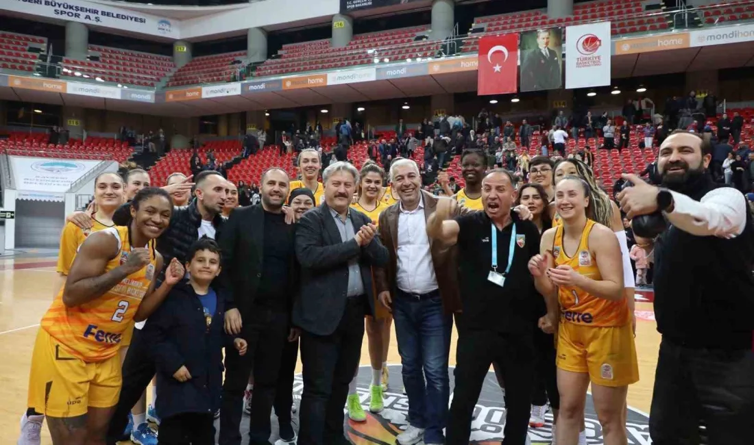 ING KADINLAR BASKETBOL SÜPER LİGİ'NİN 15. HAFTASINDA MELİKGAZİ KAYSERİ BASKETBOL,