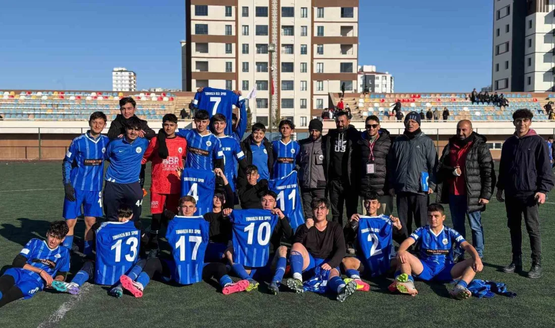 KAYSERİ AMATÖR U16'DA TOMARZA BELEDİYESPOR, KOCASİNANGÜCÜ SPOR'U 4-0 MAĞLUP ETTİ.