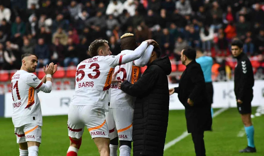 TRENDYOL SÜPER LİG'İN 17. HAFTASINDA KAYSERİSPOR, SAHASINDA GALATASARAY İLE KARŞILAŞIYOR.