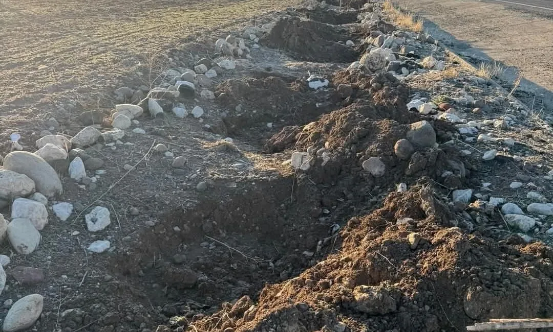 TUNCELİ’NİN ÇEMİŞGEZEK İLÇESİNDE KARAYOLU