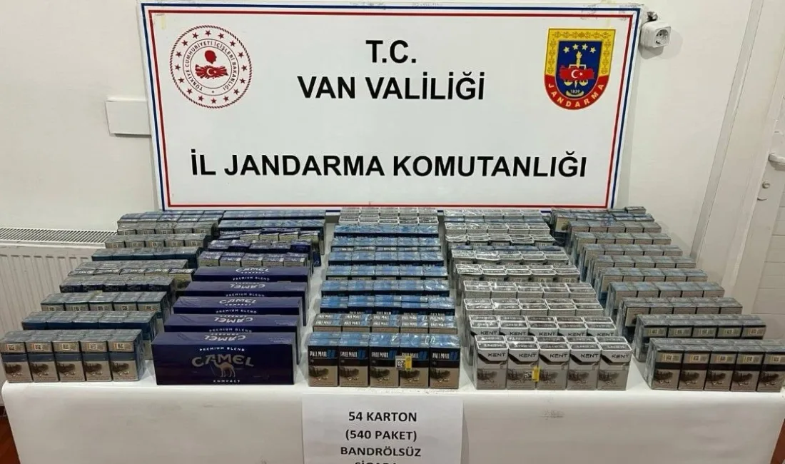 VAN'IN MURADİYE İLÇESİNDE JANDARMA