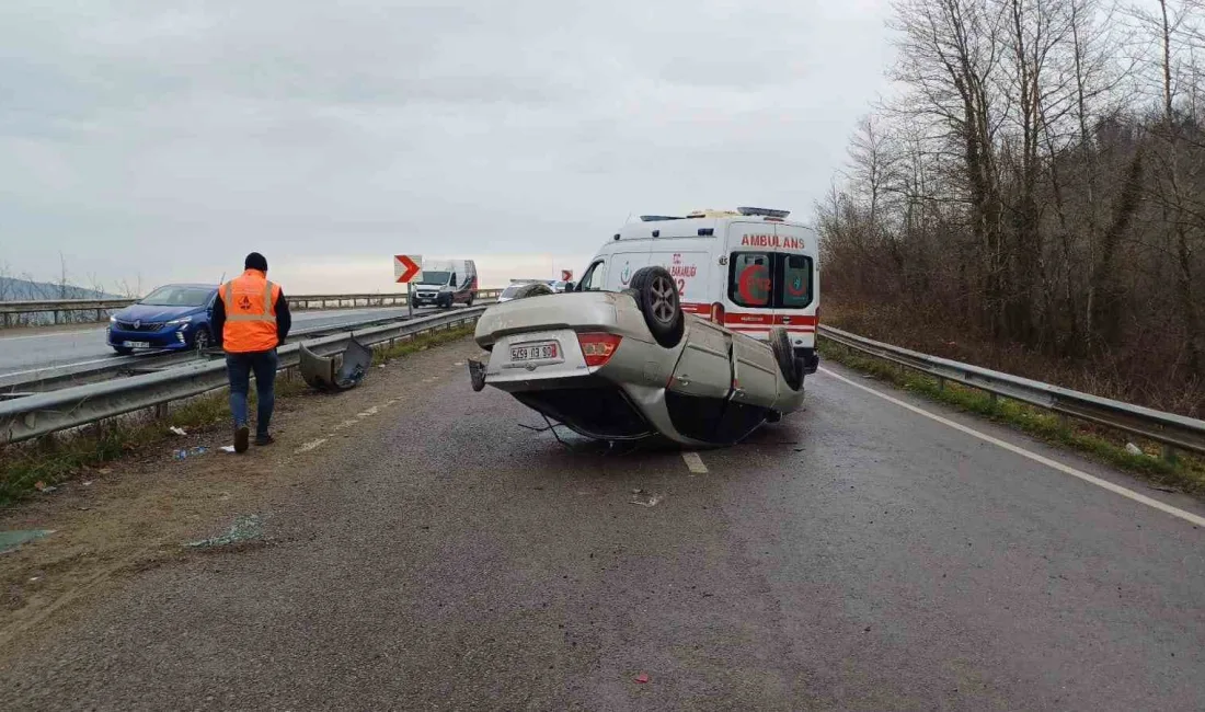 ZONGULDAK'TA FECİ KAZA: 3