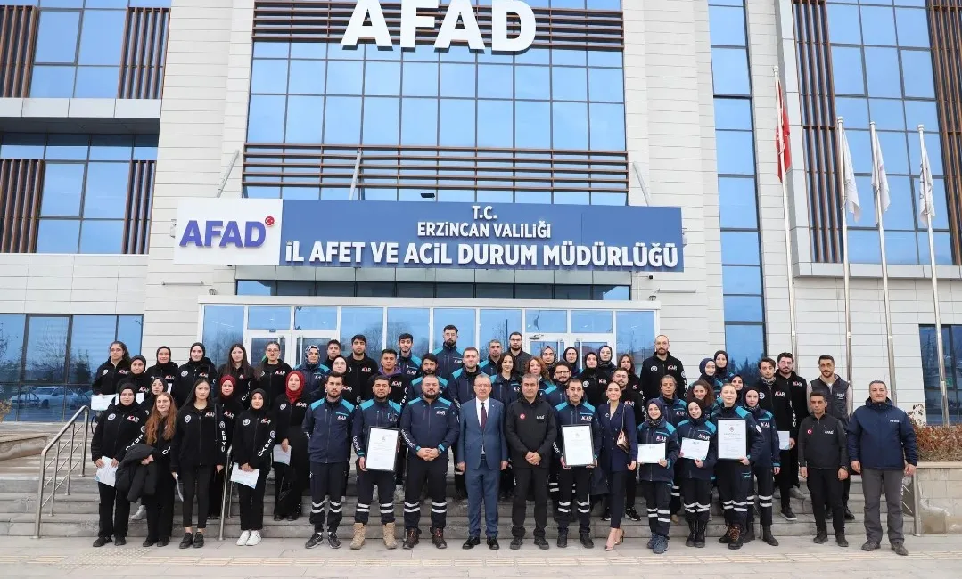 Erzincan Binali Yıldırım Üniversitesi (EBYÜ) ACAR Gençlik Kulübü, AFAD organizasyonunda