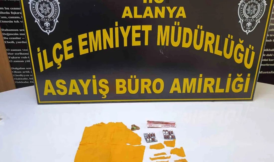 Antalya’nın Alanya ilçesinde Alanya Emniyetine bağlı Asayiş büro ekipleri dur