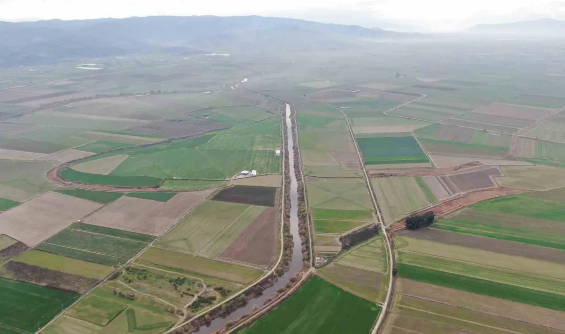 Aydın’da tarım arazilerinin en büyük su kaynağı olan ve kurumaya