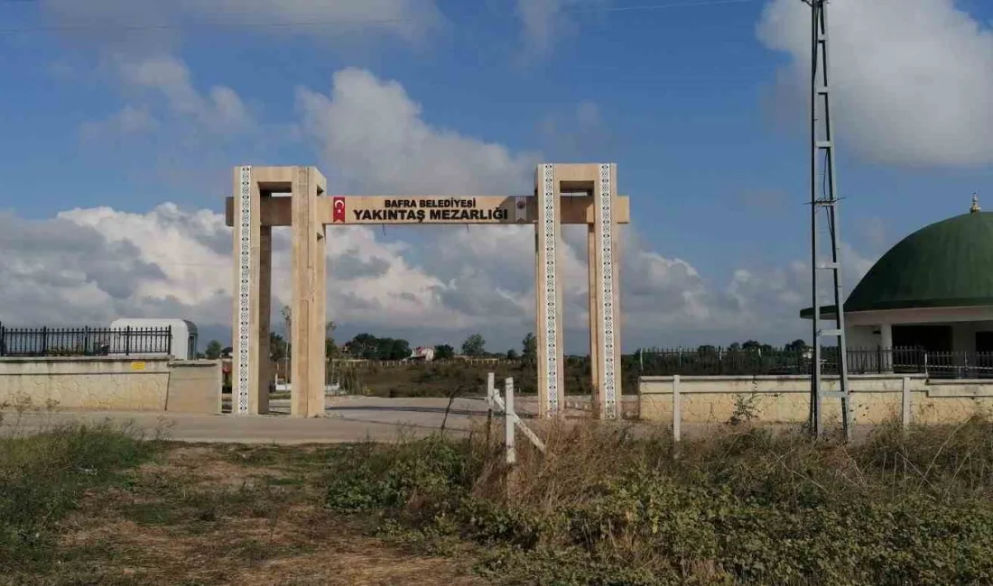 Samsun Bafra Belediyesi’ne ait mezarlıkta ’zimmete para geçirme’ iddiasıyla ilgili