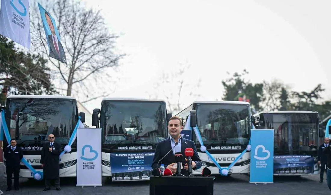 Balıkesir Büyükşehir Belediyesi, şehir içi toplu ulaşımda yenilenme hareketi başlattı.