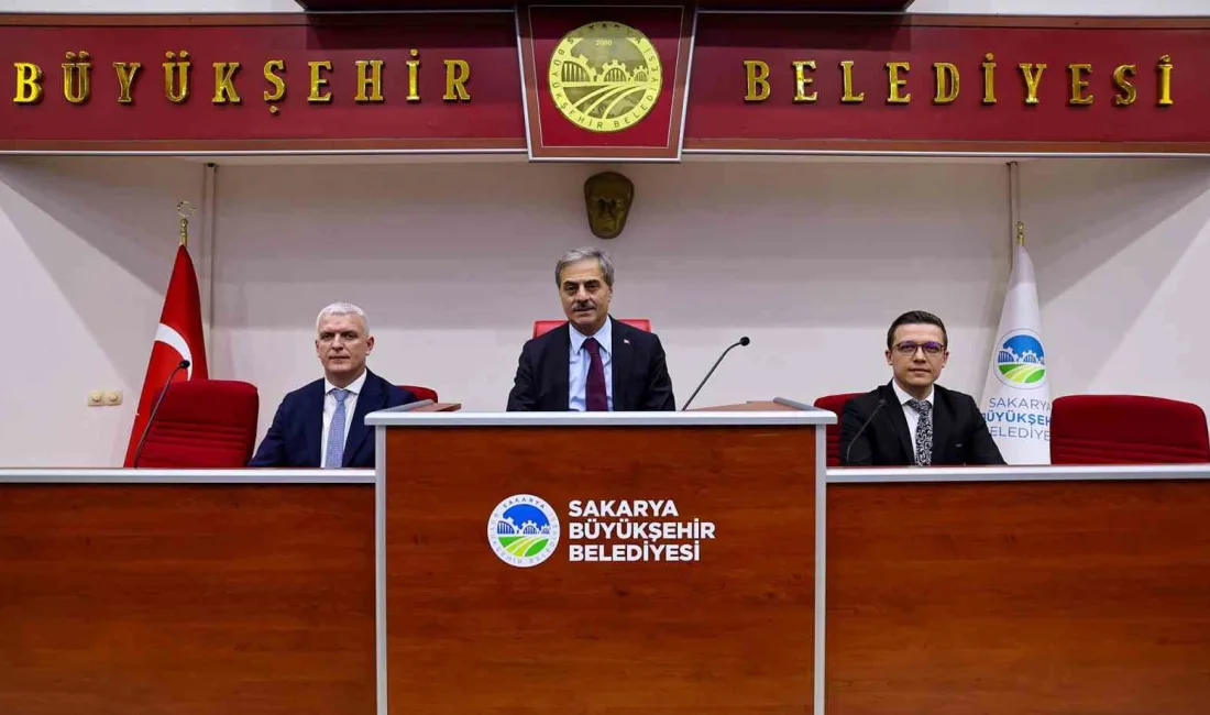 Sakarya Büyükşehir Belediyesi’nde 2025’in ilk meclis toplantısında peş peşe yatırım