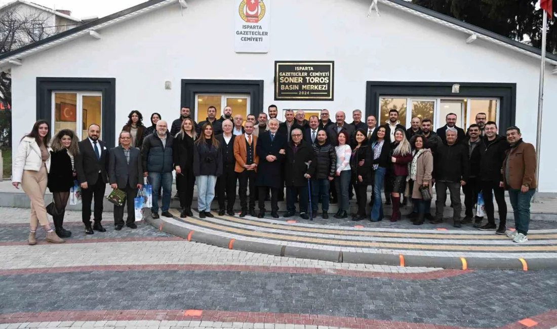 Isparta Belediye Başkanı Şükrü Başdeğirmen, 10 Ocak Çalışan Gazeteciler Günü