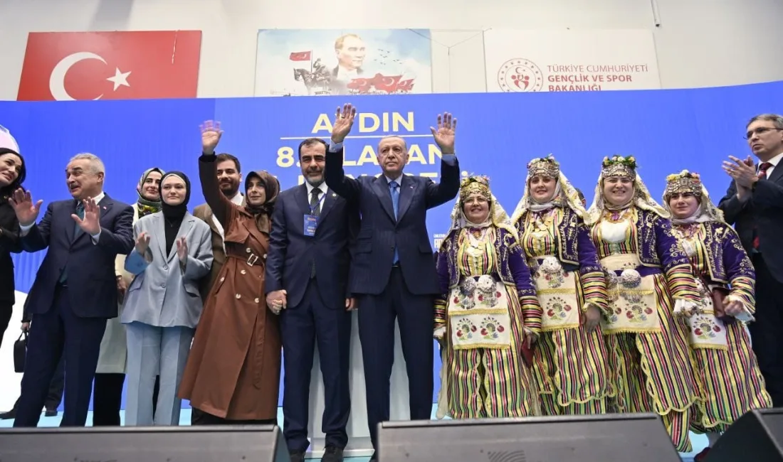 Cumhurbaşkanı Recep Tayyip Erdoğan’ın Aydın’dan memnun olarak ayrıldığını ve çok