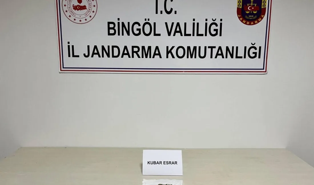 Bingöl’de jandarma ekiplerince düzenlenen operasyonlarda haklarında arama kaydı bulunan 2