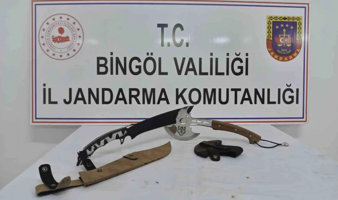 BİNGÖL’ÜN GENÇ İLÇESİNDE JANDARMA EKİPLERİNCE DÜZENLENEN OPERASYONDA BİR MİKTAR UYUŞTURUCU