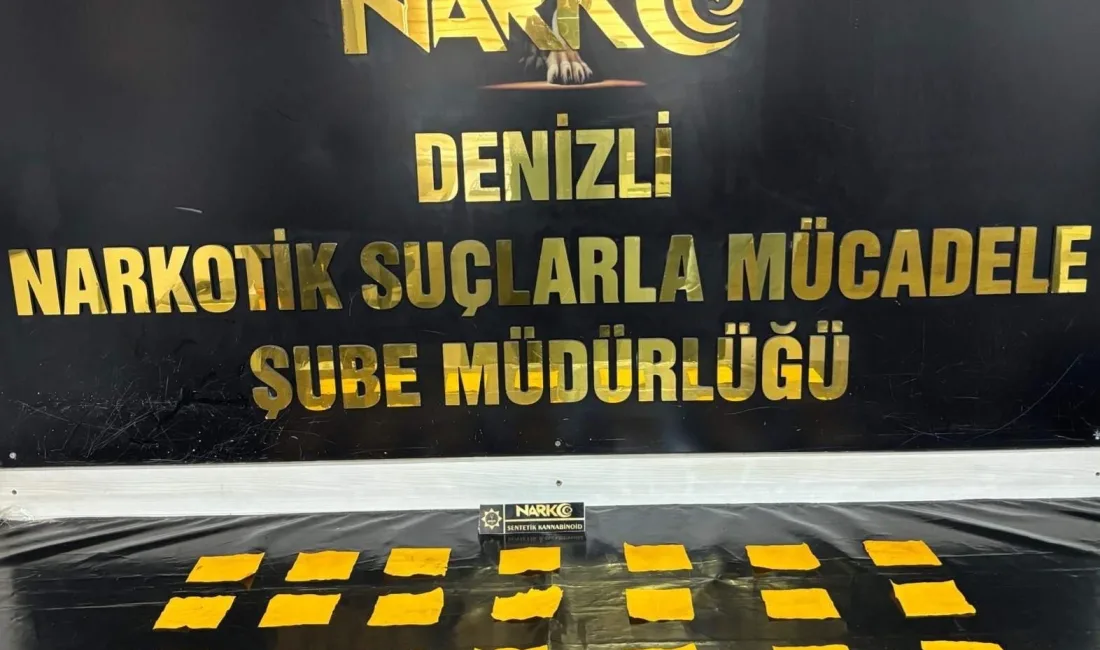 Denizli’de narkotik timleri zehir tacirlerine yönelik düzenledikleri 3 ayrı operasyonda