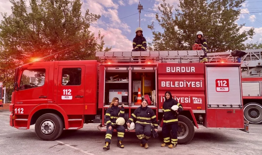 Burdur İtfaiyesi, 2024’te yangın, trafik kazası ve hayvan kurtarmanın yer