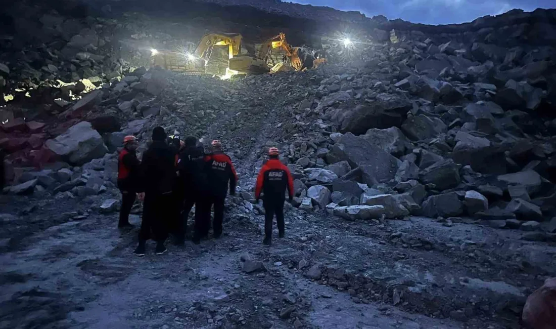 Bursa’nın Orhaneli ilçesinde bir kömür madeninde meydana gelen göçükte 1