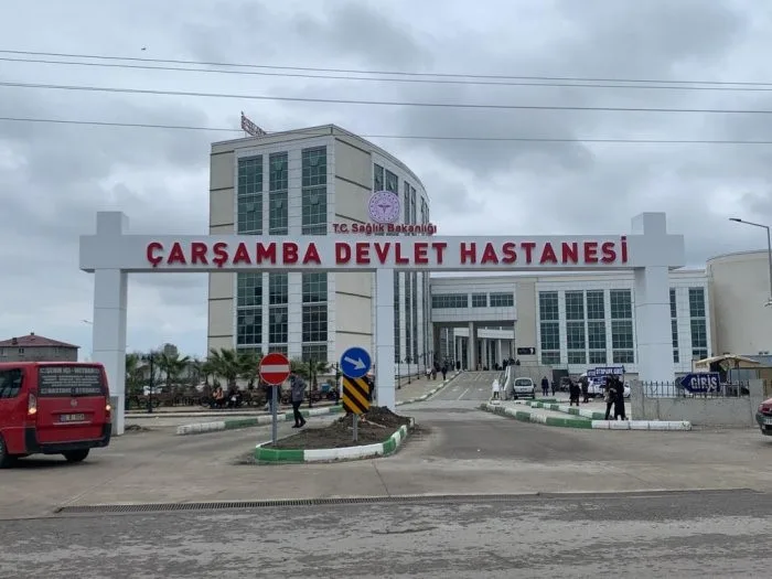 Samsun’un Çarşamba Devlet Hastanesi’nde 2024 yılında 1 milyon 800 bin