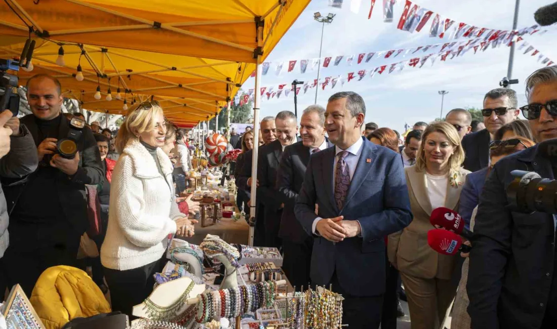 CHP Genel Başkanı Özgür Özel, Mersin’in ilçeleri ile çevre illerden