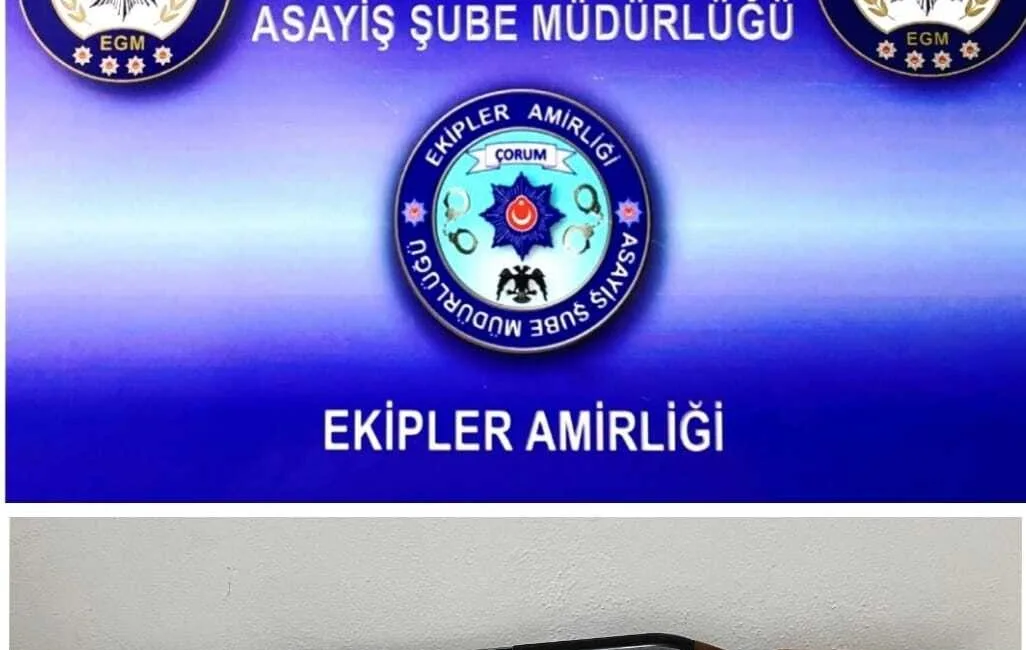 Çorum’da polis ekipleri tarafından yapılan denetimlerde hakkında yakalama kararı bulunan