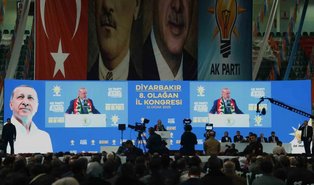 Cumhurbaşkanı Recep Tayyip Erdoğan, AK Parti Diyarbakır 8. Olağan Kongresine