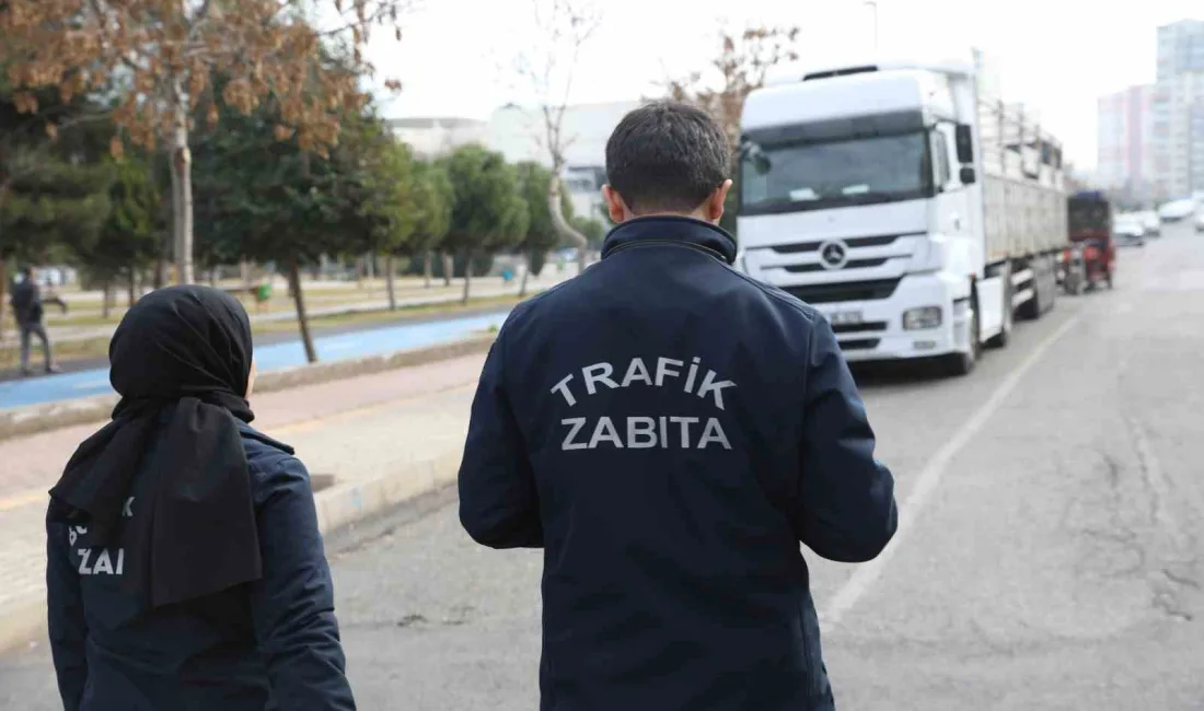 Diyarbakır Büyükşehir Belediyesi Zabıta Daire Başkanlığı’ndan ağır tonajlı araçlar için